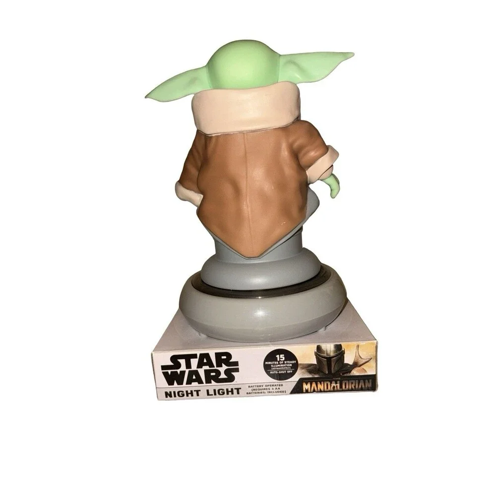 Star Wars Grogu Night Light + Marvel Groot Bluetooth Speaker